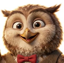 Mapy, el mapache protagonista de Las cuentas de Mapy